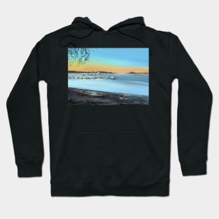 Sunset Beach, Soldiers Point - Port Stephens, Australia Hoodie